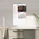 Calendario multihoja 19 cm