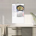 Calendario multihoja 19 cm