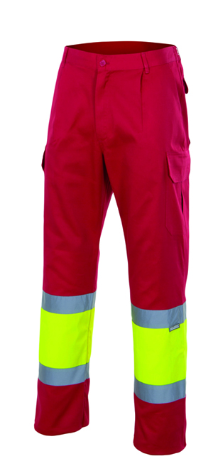 156 Pantalón Bicolor Forrado Av