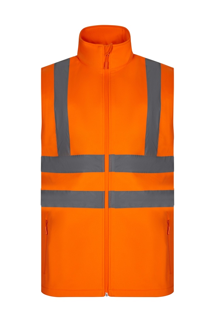 [305905_S_19] 305905 Chaleco Soft Shell Av (_S, 19-NARANJA FLÚOR)