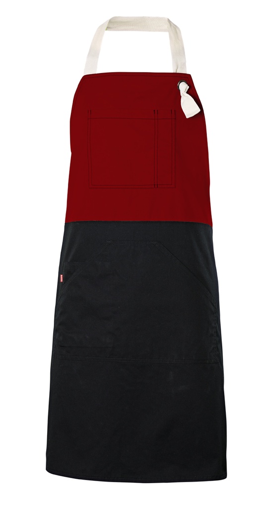 404210B Delantal Bicolor Peto