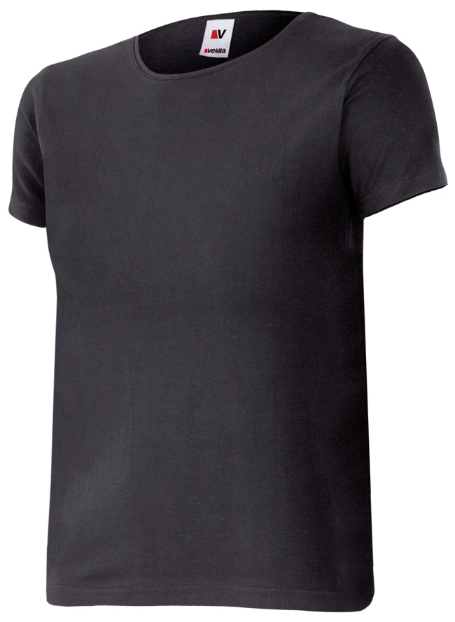 [405501_S_00] 405501 Camiseta 100% Algodón Mujer (_S, 00-NEGRO)