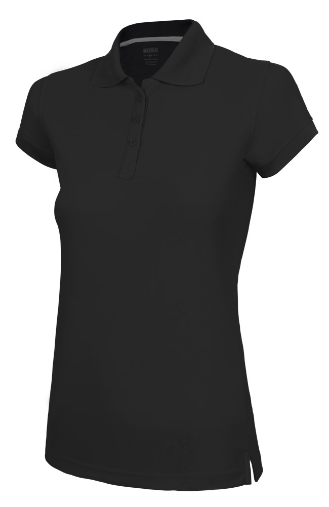[405503_S_00] 405503 Polo 100% Poliéster Mc Mujer (_S, 00-NEGRO)