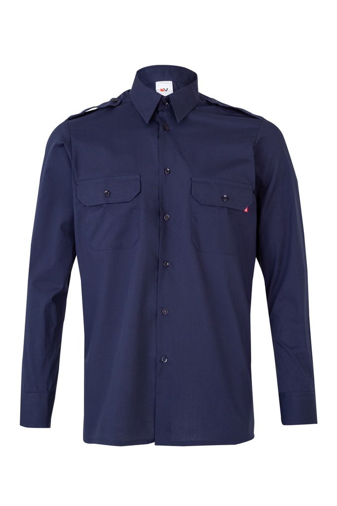 [530_S_01] 530 Camisa Ml (_S, 01-AZUL MARINO)