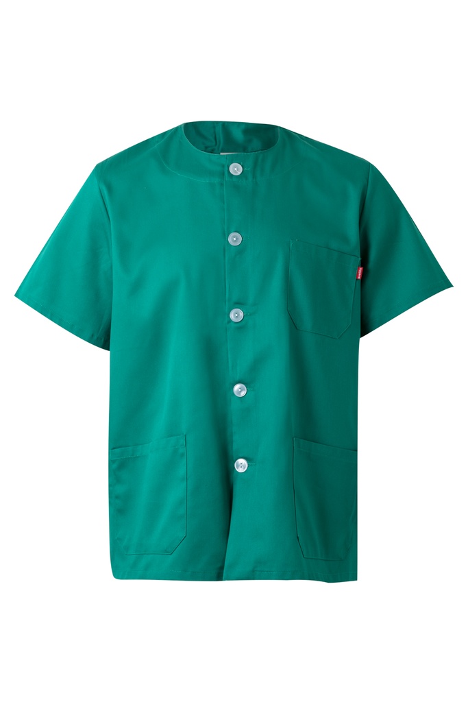 [599_XS_02] 599 Camisola Pijama Botones (_XS, 02-VERDE)