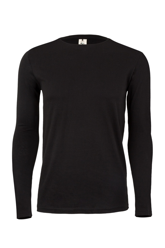 [MK156CV_S_200] MK156CV Camiseta Manga Larga 155 (_S, 200-BLACK)