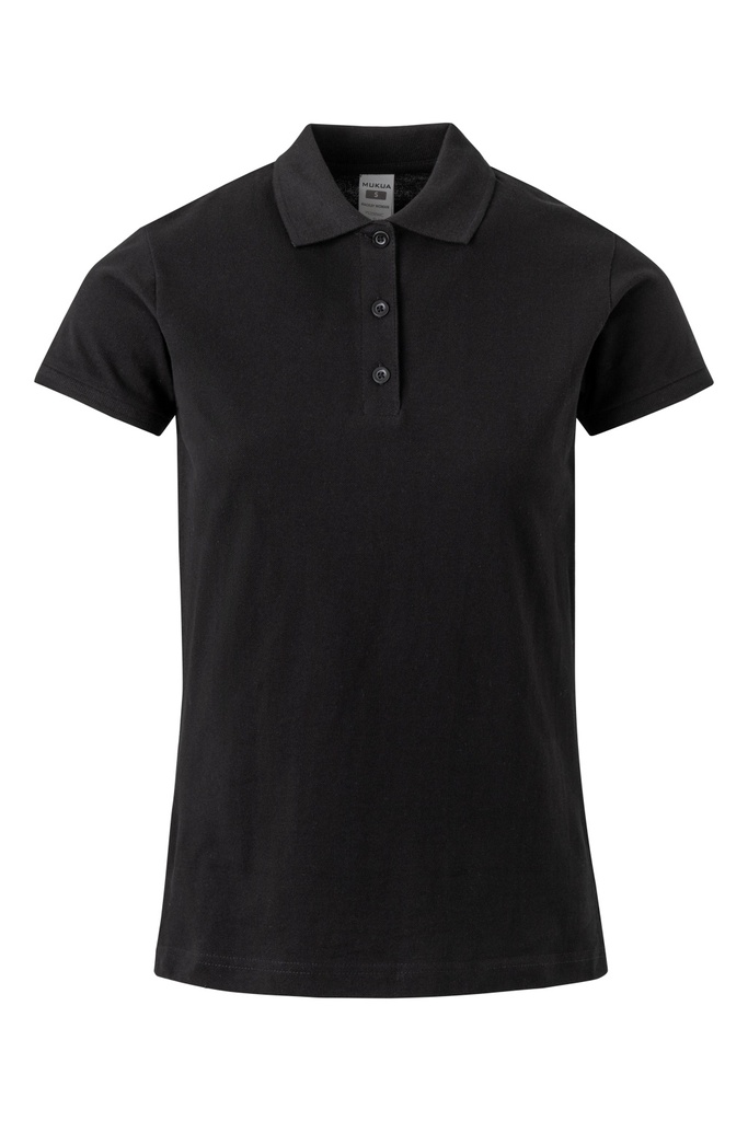[PS200WC_S_200] PS200WC Polo Manga Corta Mujer (_S, 200-BLACK)