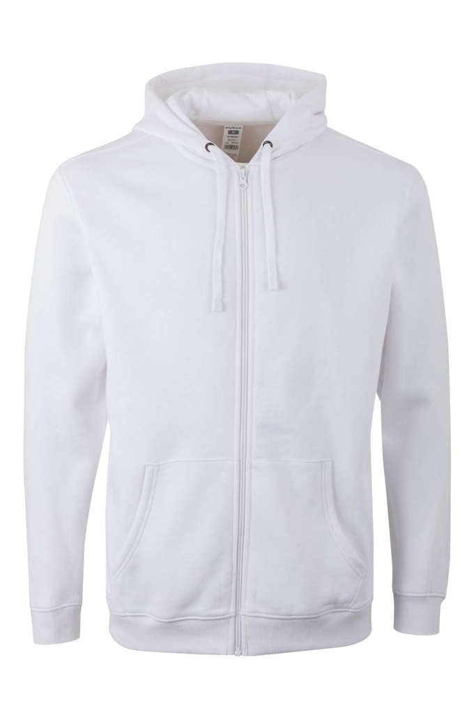 [SF270U_S_100] SF270U Sudadera Cremallera Capucha (_S, 100-WHITE)