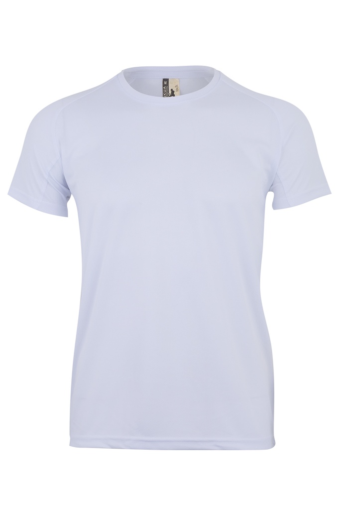 [MK521V_5/6_100] MK521V Camiseta Técnica Mc Kids (_5/6, 100-WHITE)