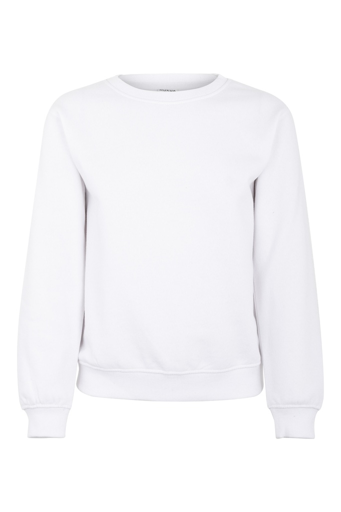 [SC270K_1/2_100] SC270K Sudadera Cuello Redondo Kids (_1/2, 100-WHITE)