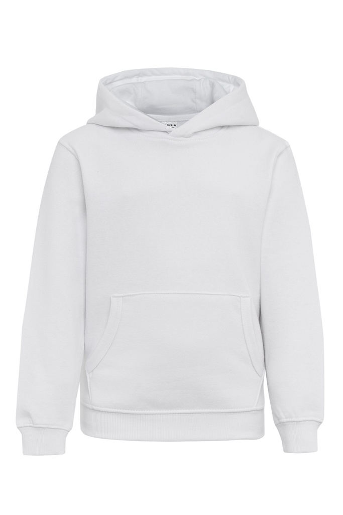[MK606V_1/2_100] MK606V Sudadera Con Capucha Kids (_1/2, 100-WHITE)