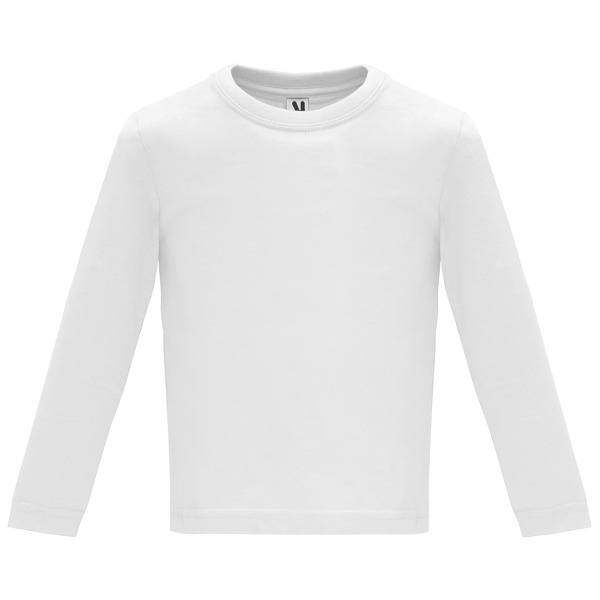 [CA72033501] Camiseta Baby L/S (01 - Blanco, 6M)
