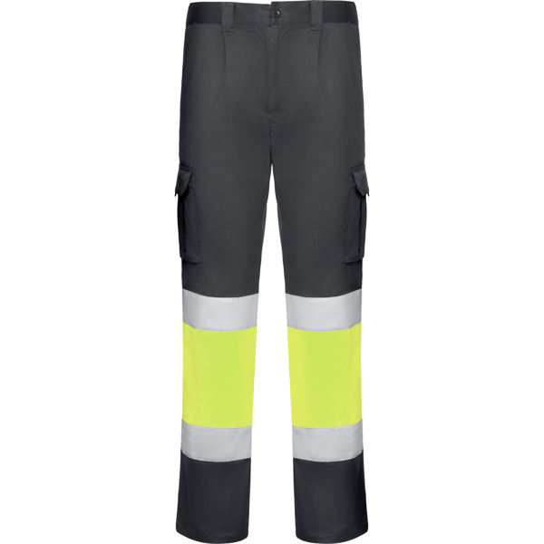 [HV93125523221] Alta visibilidad daily stretch hv (23221 - Plomo/Amarillo Fluor, 38)