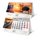 Calendario sobremesa Wire-O grande 22 cm. Personalizado.