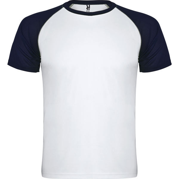 [CA6650010155] Camiseta Indianapolis (0155 - Blanco/Marino, S)