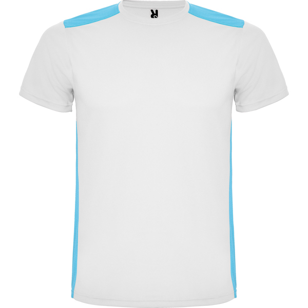 [CA6652010112] Camiseta Detroit (0112 - Blanco/Turquesa, S)