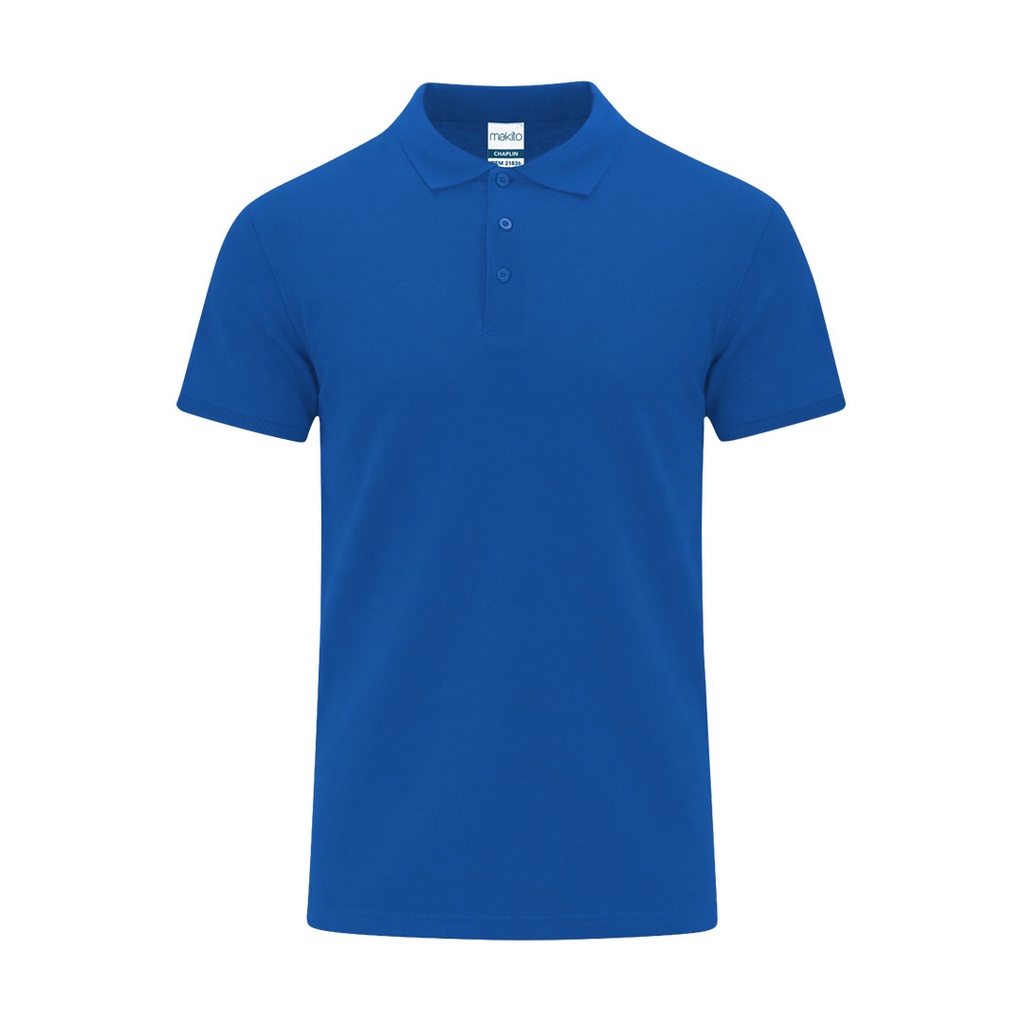 [21836AZULXS] Polo Adulto Color Chaplin (AZUL - AZUL, XS)