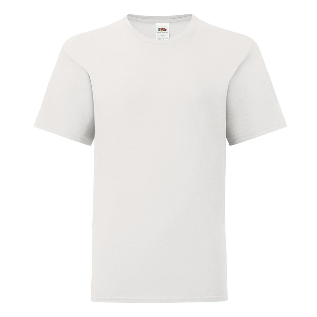 [IC14W-3-4] Camiseta Iconic Niño Blanco (-3-4)