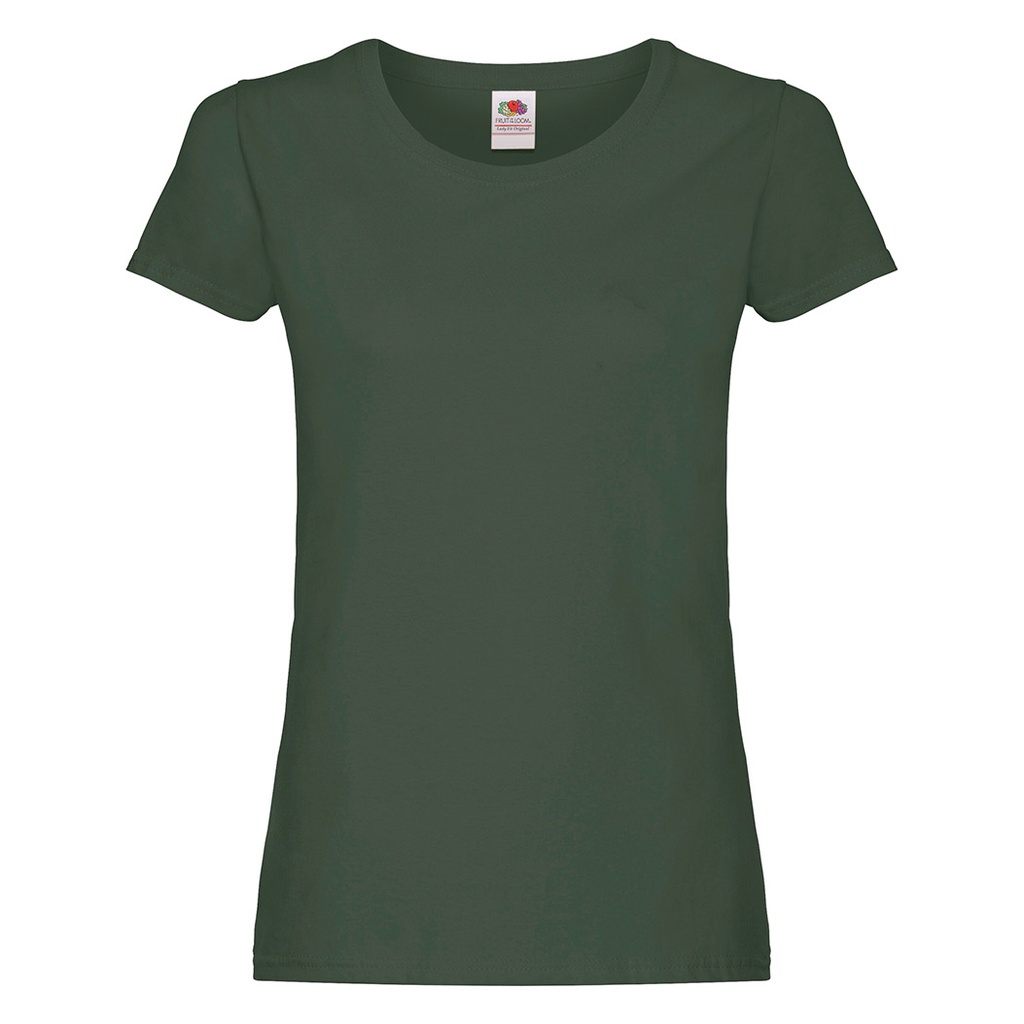 [OR16GO-S] Camiseta Original Ladies Color (-S, GO-Verde oscuro)