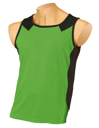 [DR15G-S] Camiseta Técnica Poliester Dream Tirantes (-S, G-Verde)