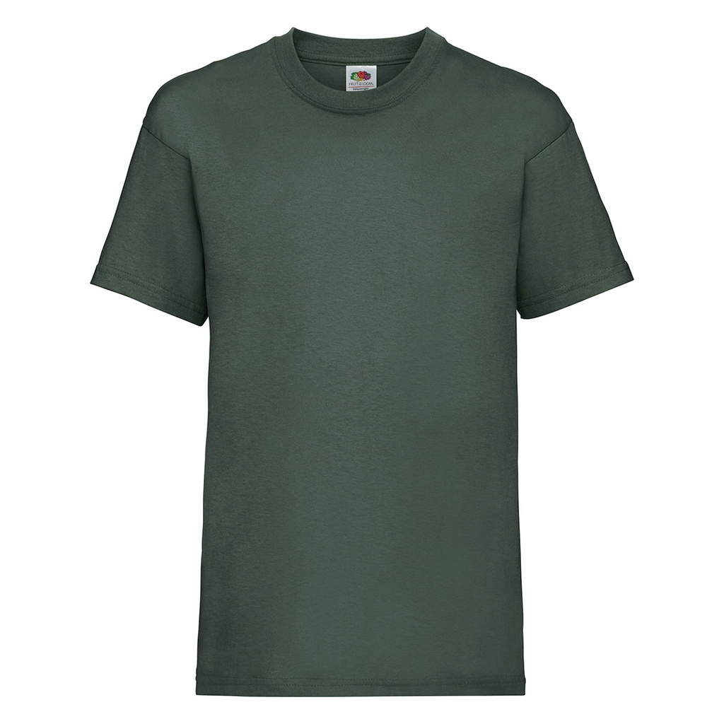 [VA28GO-3-4] Camiseta Value Niño Color (-3-4, GO-Verde oscuro)