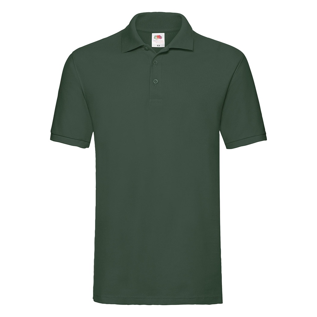 [PR22GO-S] Polo Premium Hombre (-S, GO-Verde oscuro)