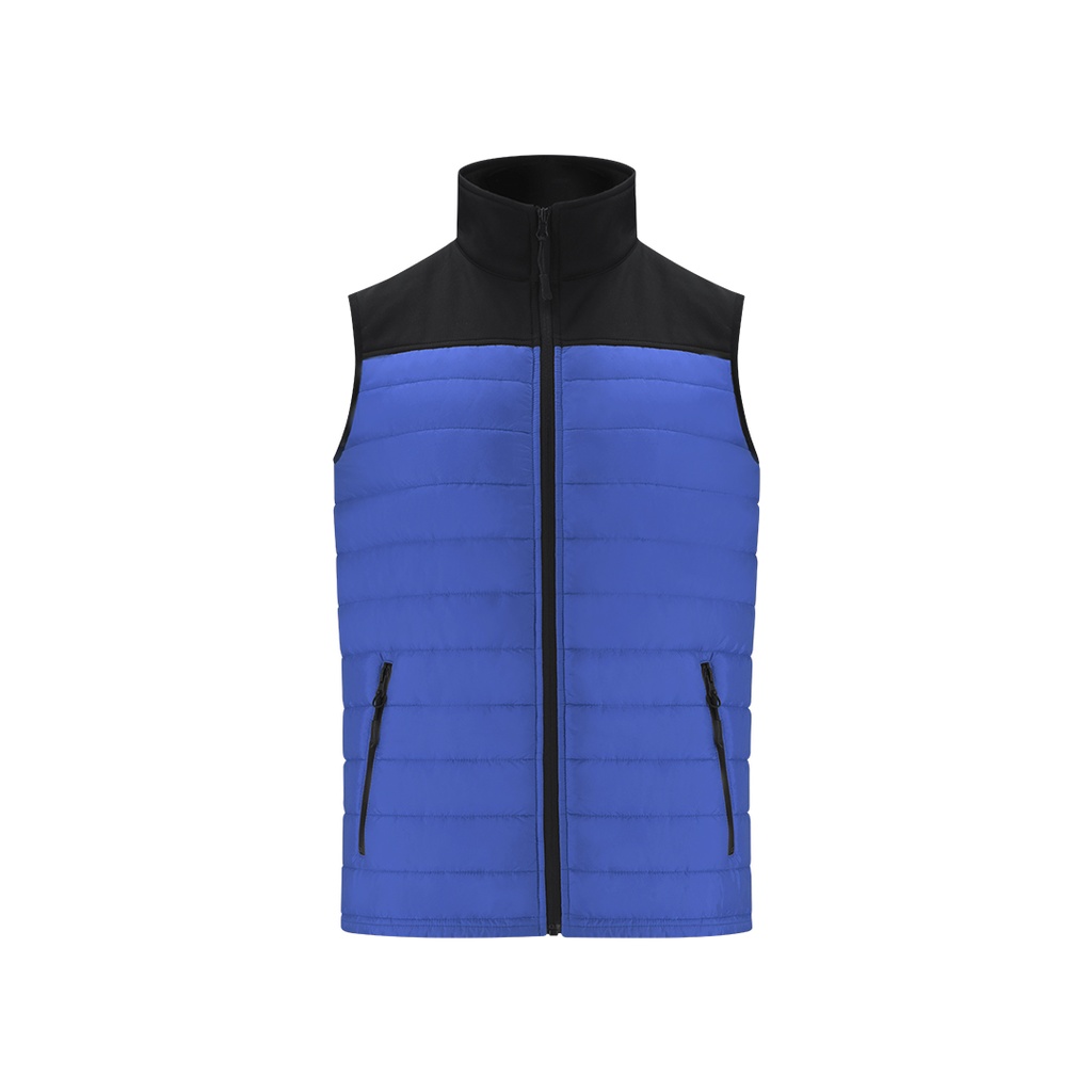 [6465AZULS] Chaleco Bordy (AZUL - AZUL, S)