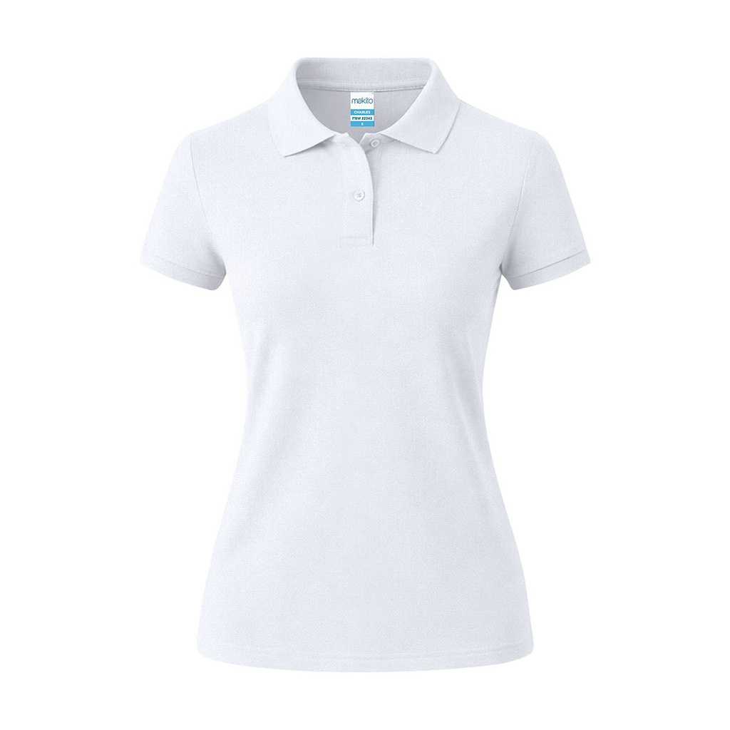 [22342BLAS] Polo Mujer Blanco Charles (S)