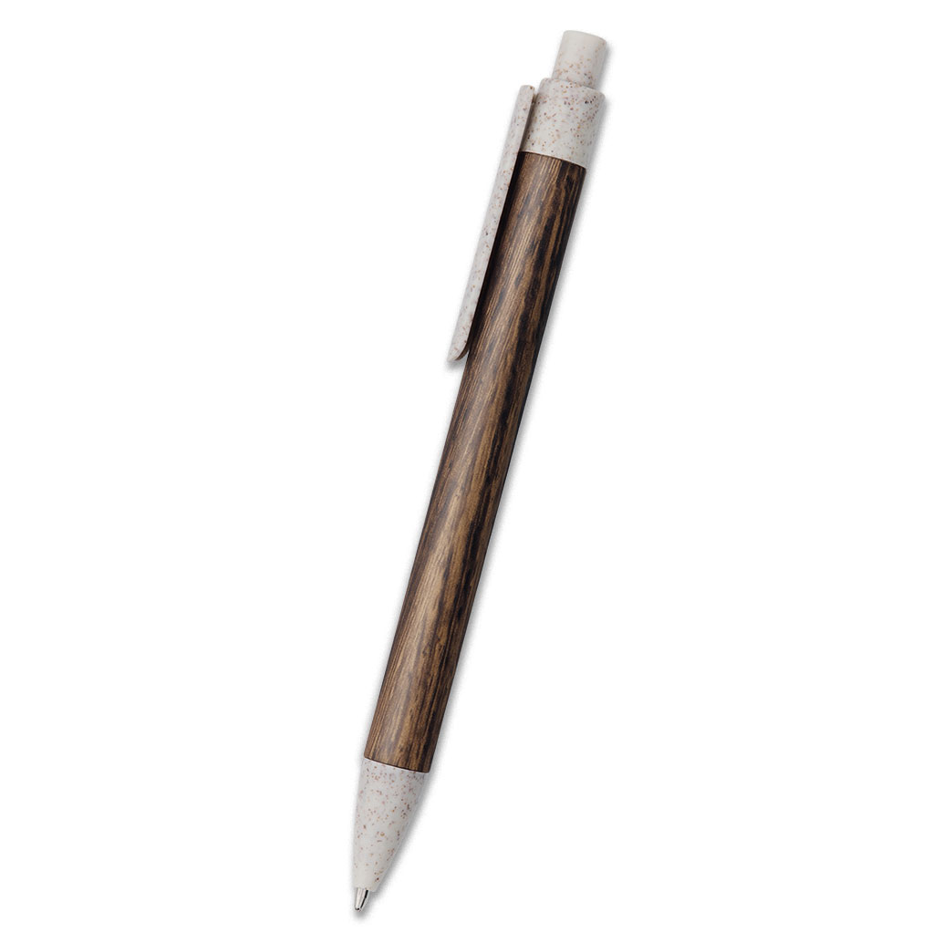 [SI24M] Boligrafo Silox Carton Simil Madera