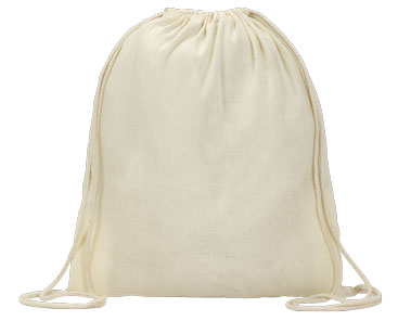 [KE35N] Mochila De Cuerdas Algodón Orgánico Kenia