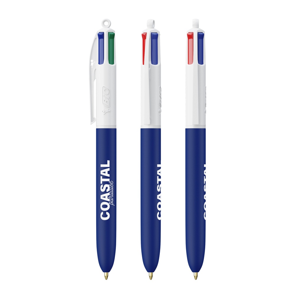 Bolígrafo BIC® 4 Colores Suave (Color-Negro suave-02F-Soft)