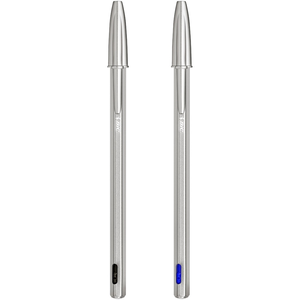 Bolígrafo BIC® Cristal® ReNew (Color-Metalizado Tinta Azul-18/R1-Opaco)
