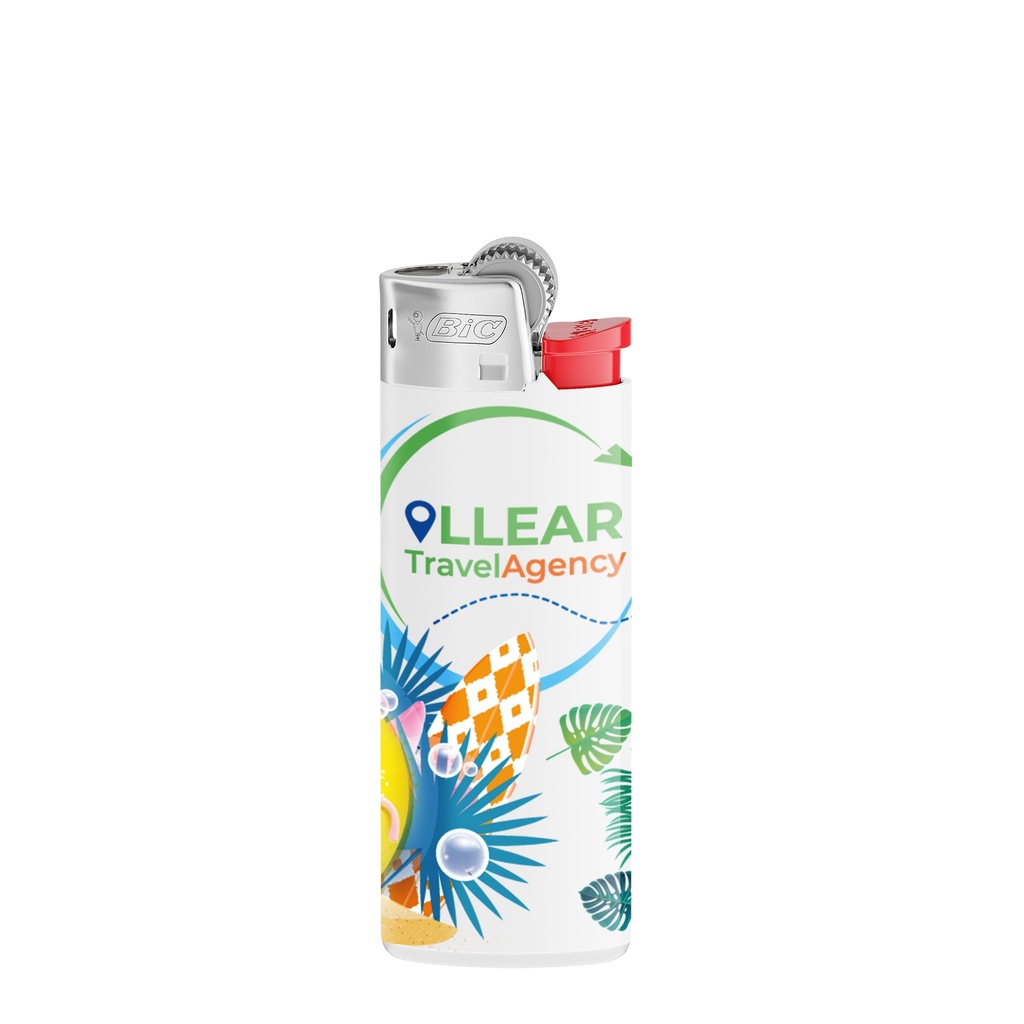 Encendedor BIC® J25 (Encendedor-Blanco Translúcido-01-Opaco)