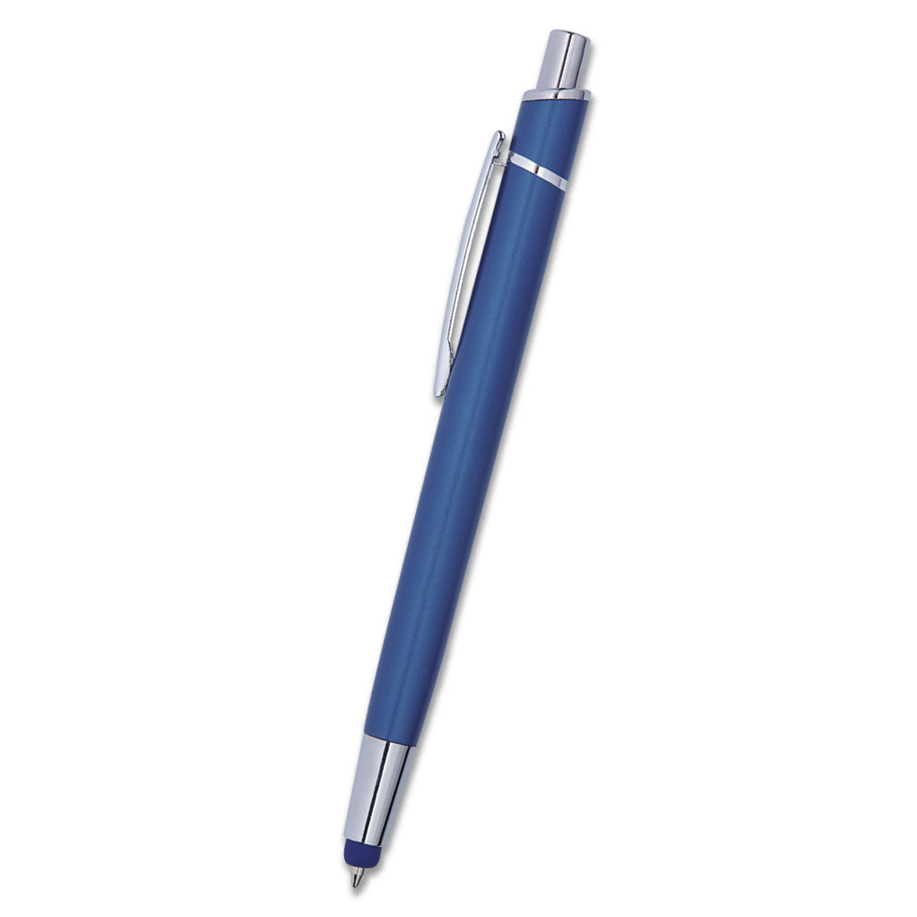 [AN13B] Boligrafo Aluminio Con Touch Angli  (B-Azul marino)