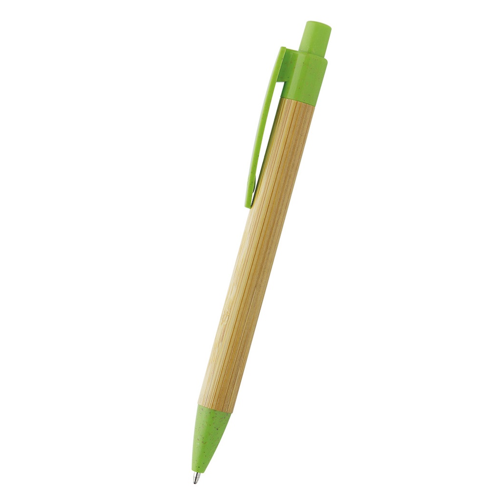 Bolígrafo Bamboo/Paja De Trigo Canion Cyan