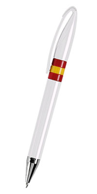 Boligrafo Plastico Banner Bandera España