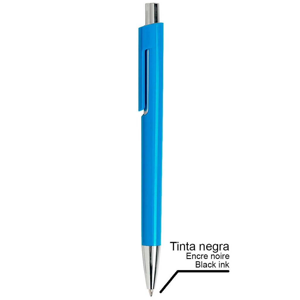 Boligrafo Plastico Beta Tinta Negra