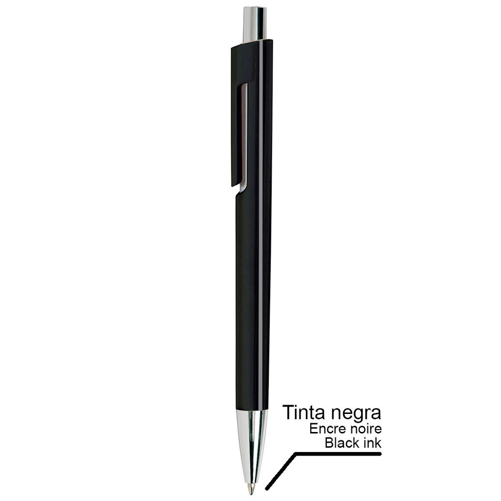 Boligrafo Plastico Beta Tinta Negra