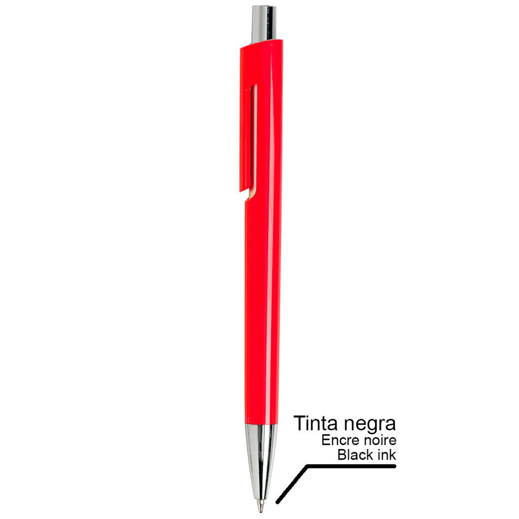 Boligrafo Plastico Beta Tinta Negra