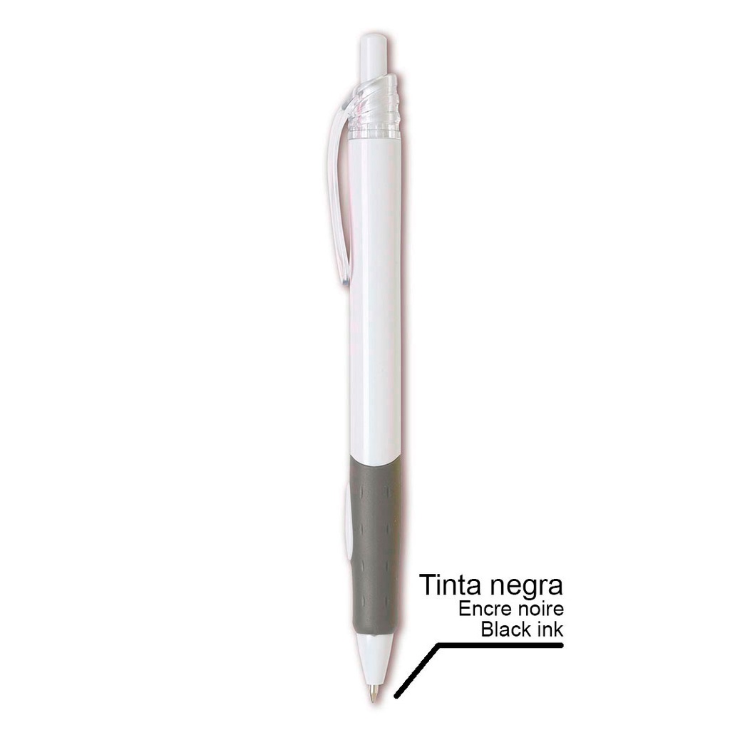 Boligrafo Plastico Pupil Tinta Negra
