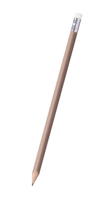 Lapiz Triangular Madera Con Goma Trifer