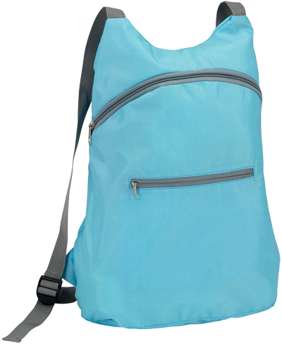 [PL12C] Mochila Poliester Plexi (C-Cyan)