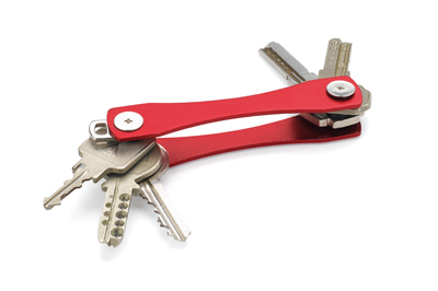 [SM12R] Llavero Aluminio Smarty (R-Rojo)