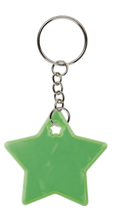 [FR31G] Llavero Frizy Estrella (G-Verde)