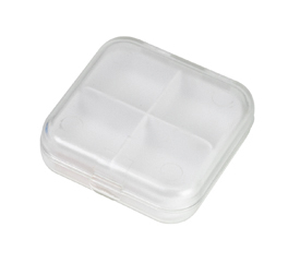 Pastillero Plastico Medic Azul
