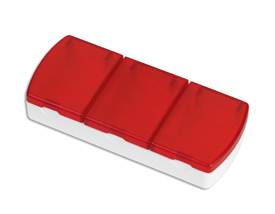 Pastillero Plastico Tris
