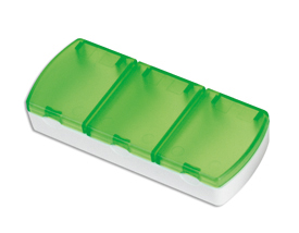 [TR28GI] Pastillero Plastico Tris (GI-Verde claro)