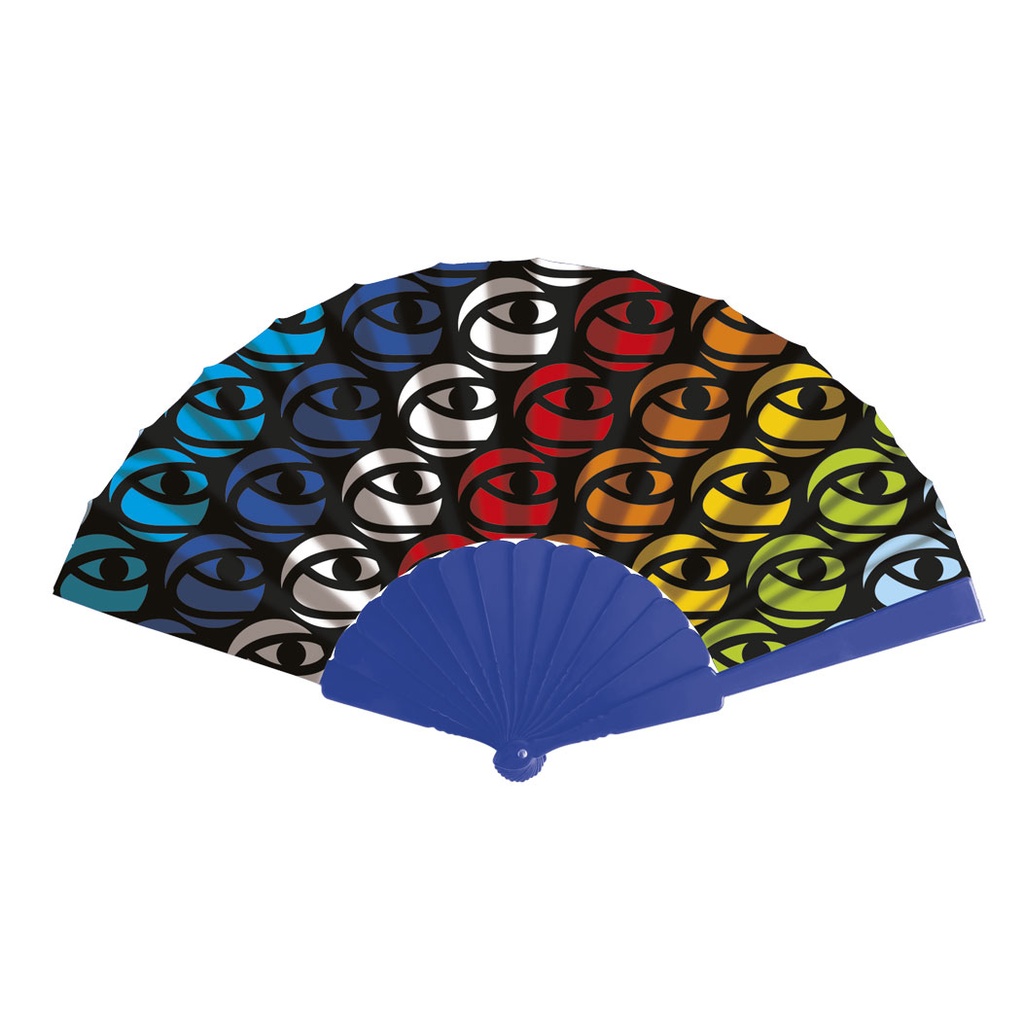 Abanico De Plastico+Tela Sublimable Asplas