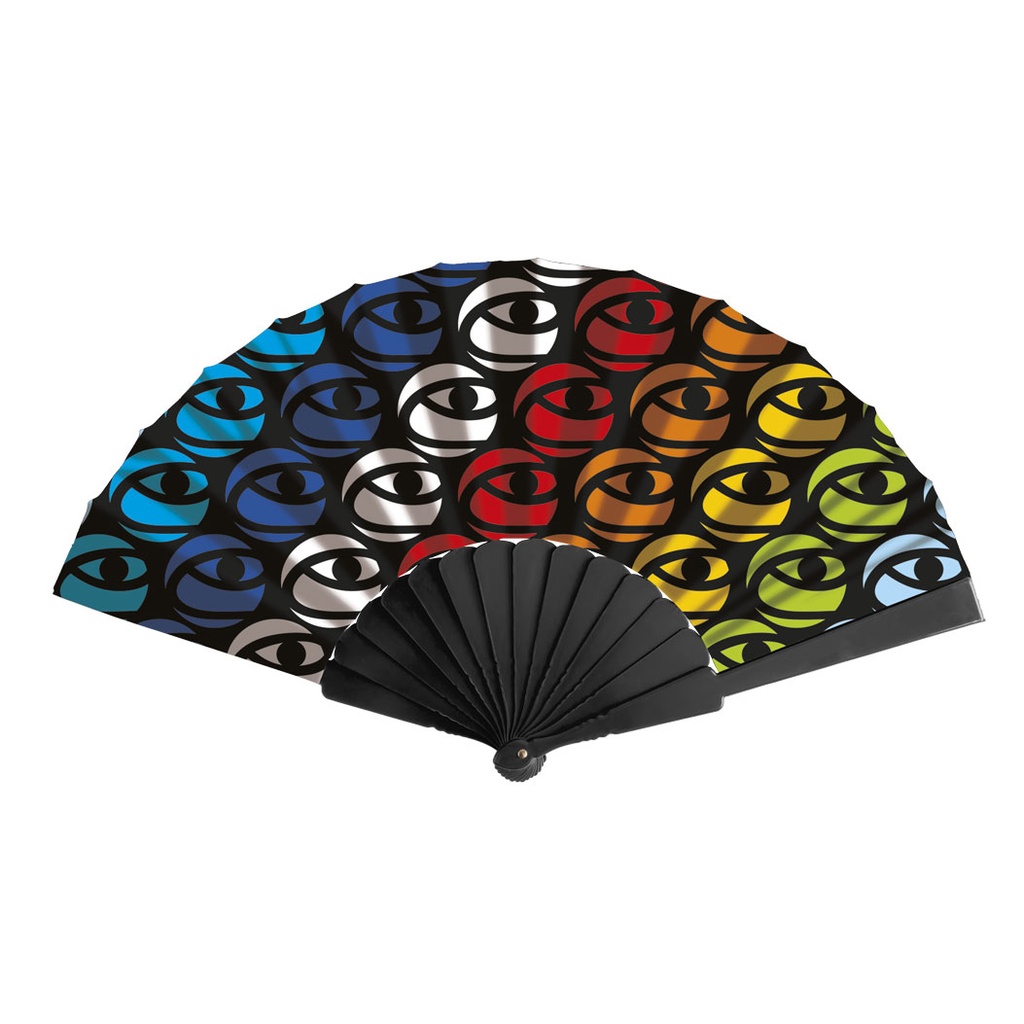 Abanico De Plastico+Tela Sublimable Asplas