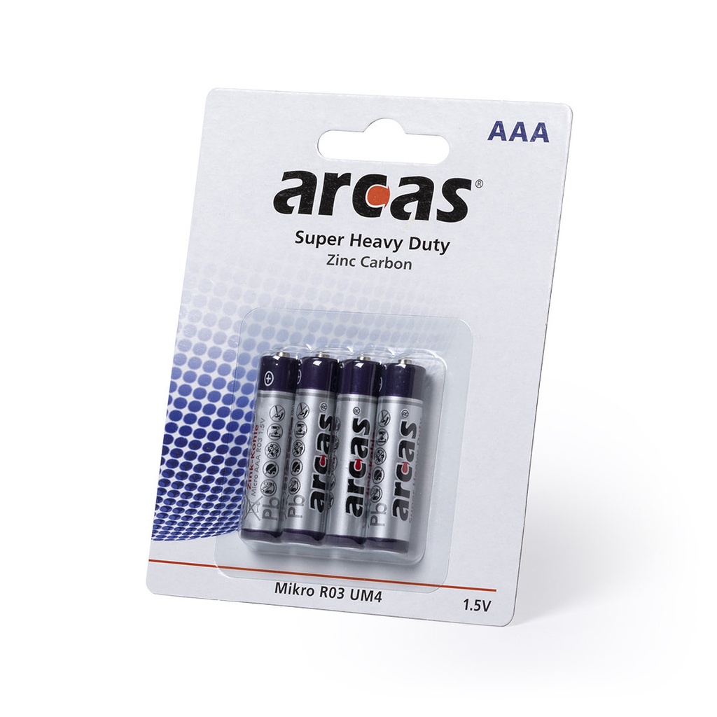 [2309S/T] Blister 4 Pilas 1,5V AAA/ R03